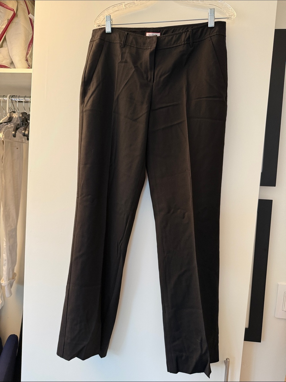Max and Co Woman’s Wool Classic Black Dress Pants - size 12